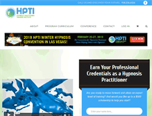 Tablet Screenshot of hypnosistraininginstitute.org